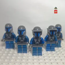 LEGO Star Wars Mandalorian Warrior Lot of 5 Minifigures sw0296 Used