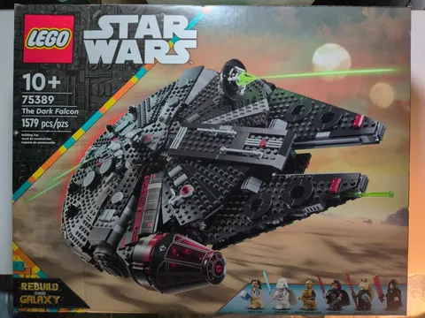 Lego Dark Falcon Millennium 75389 Set 1579 Pieces New Sealed in Box