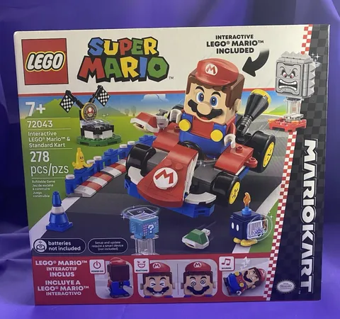 LEGO Super Mario: Mario Kart - Interactive LEGO Mario Kart 72043 NEW