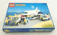 LEGO 6346 Shuttle Launching Crew INLAY VERY GOOD MIB Box Classic Town Vintage