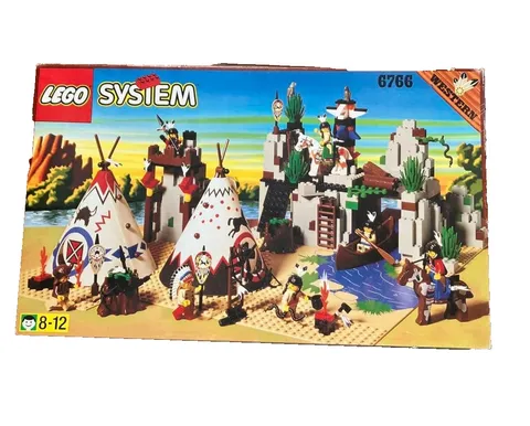 LEGO 6766 Rapid River Village Western Indians 1997 without Minifigure