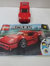LEGO SPEED CHAMPIONS Ferrari F40 Competizione 75890 Car & Driver - See Details