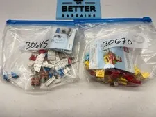 2 Lego Creator Polybag Christmas Sets 30645 Snowman & 30670 Sleigh Ride
