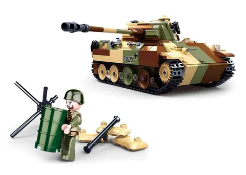 Clamp Blocks WWII Medium German Tank M38B0859, Playset, Clamp Building...