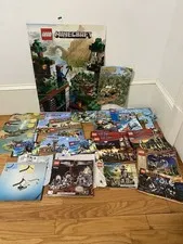 Lot Of 20+ LEGO Manuals CITY BATMAN CREATOR HARRY POTTER MINECRAFT