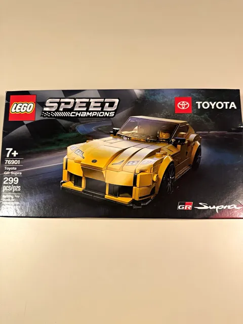 LEGO Speed Champions Toyota GR Supra 76901 299pcs Box Instructions