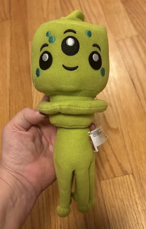LEGO Target Exclusive Plush Space 2024 Slurpie Alien Stuffed Green Toy