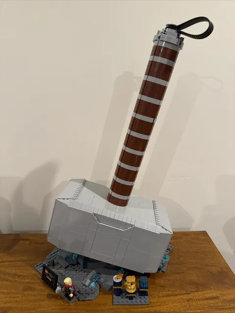 LEGO Marvel Thor's Hammer Mjolnir #76209 Used Complete With Manual No Box