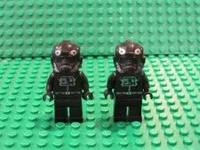 Lot 2 LEGO Star Wars Legends 8087 TIE Defender Pilot Minifigures HH44