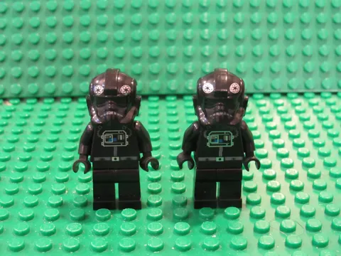 Lot 2 LEGO Star Wars Legends 8087 TIE Defender Pilot Minifigures HH44
