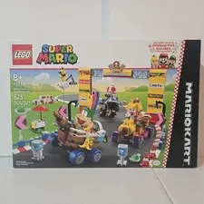 LEGO Super Mario Kart Baby Peach Grand Prix 72036 NEW Sealed 823pcs Ages 8+