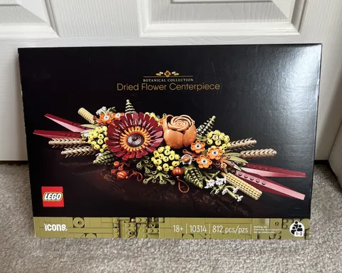 LEGO Icons Dried Flower Centerpiece 10314 Botanical Collection New Sealed