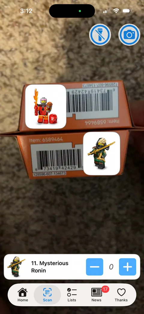 LEGO CMF Series 29 Bionicle Cosplayer Toa Tahu and Mysterious Ronin Lloyd NIB