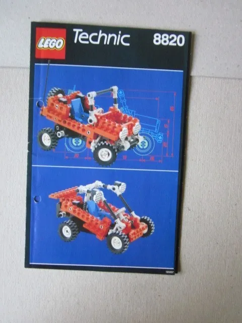 Lego Building Instructions Instruction Technic 8820