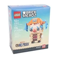 LEGO® BRICKHEADZ Buggy the Clown Figure 176 Piece Building Set 40800