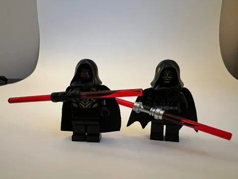 LEGO Star Wars Darth Maul SW0493 & Savage Opress SW0316 Clone Wars Minifigures