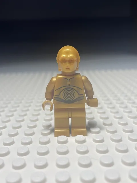 LEGO Star Wars Minifigure C-3PO Pearl Light Gold sw0010
