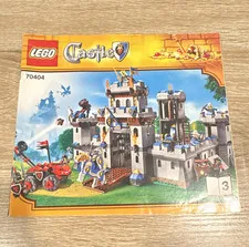 LEGO Castle King's Castle 70404 Instruction Manual Booklet #3 Illustrated 2013