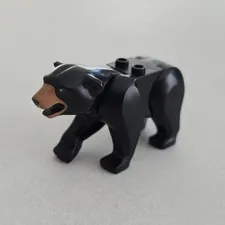 LEGO Minifigure Brown Bear Minifigure From Set 4438 & 4440