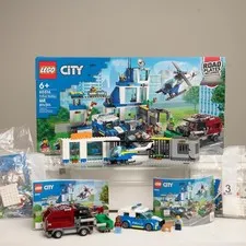 LEGO City Police Station 60316 Building Set 100% COMPLETE Building Blocks