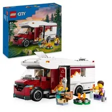LEGO City Holiday Adventure Camper Van Toy - Creative Building Toys for 6+ Year