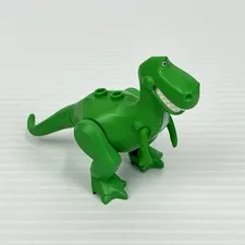 LEGO Toy Story Rex Dinosaur Figure rex01 Tyrannosaurus Green Reptile 7597 7598