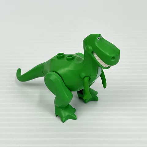 LEGO Toy Story Rex Dinosaur Figure rex01 Tyrannosaurus Green Reptile 7597 7598