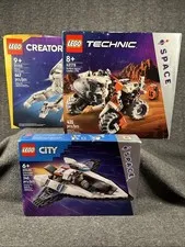 LEGO Space Bundle of 3 Sets - NEW Factory Sealed