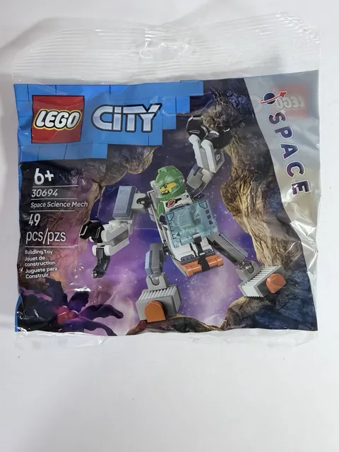 LEGO CITY Space Science Mech 30694 Polybag Complete Set 49 Pieces NEW