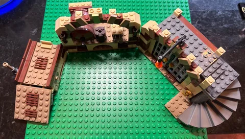 LEGO The Hobbit: Barrel Escape (79004) no box manual, NO minifigs build only