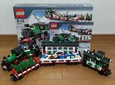 LEGO 10173 Holiday Train Christmas Steam Train Set with Box Manual