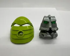 LEGO Bionicle Kanohi Mask Turaga RAU LIME Tamaru Matoran Turaga Mata Nui Rare