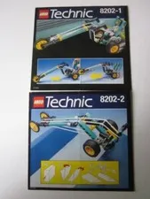 Lego Technic Building Instructions Instruction 8202-1, 8202-2 Trike