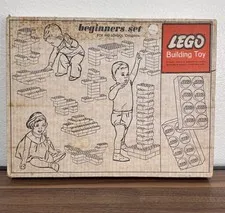 VINTAGE 1964 LEGO Samsonite Pre-School Beginners Set 041 - FACTORY SEALED RARE