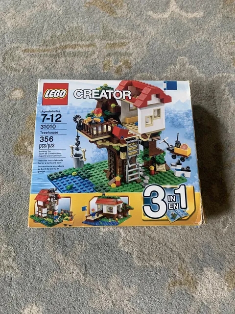 LEGO CREATOR: Tree House 31010 complete with Manuals & Figure Retired