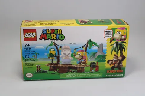 LEGO Super Mario Set Dixie Kong's Jungle Jam Expansion Set #71421 Imperfect Box