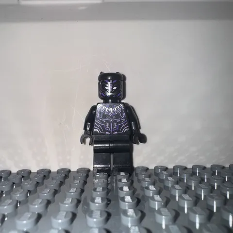 Lego Black Panther Minifigure sh0728 (Marvel Heroes)