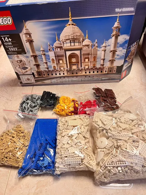 LEGO Advanced Models 10189 Taj Mahal 5922 Pcs -丨With Instruction丨No box！