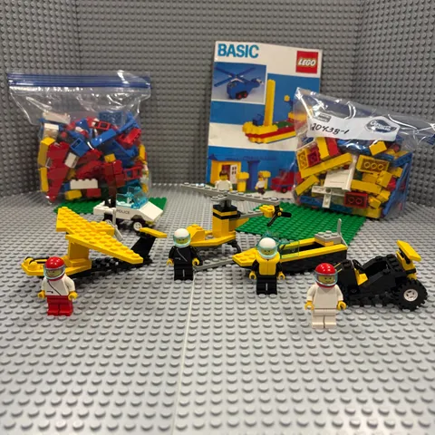 LEGO Vintage 1990 Sets : 1560 1561 1562 1563 120438-1 1610 + Misc: 100% Complete