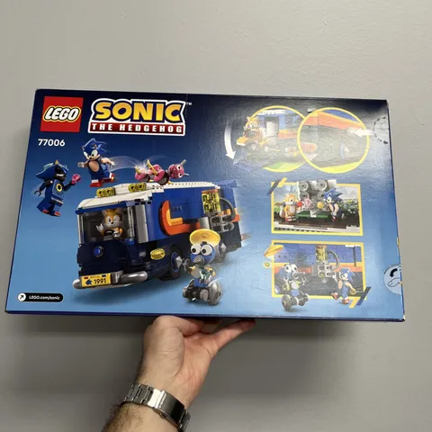 LEGO Sonic the Hedgehog Team Sonic Command Truck Set 77006 New Sealed