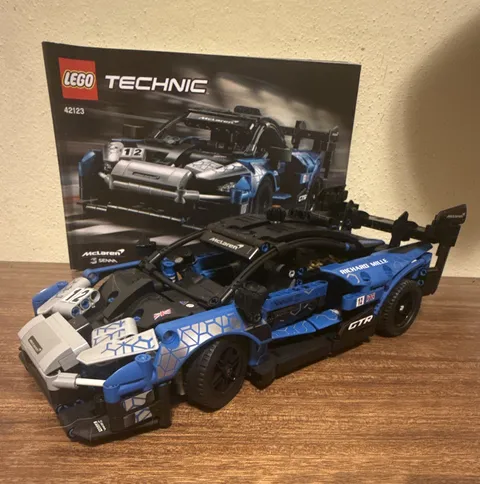 LEGO Technic 42123 McLaren Senna GTR 830pc 2021 Built Box Age 10+ Plastic