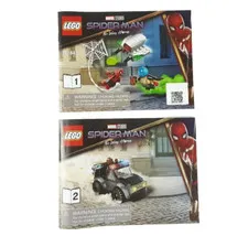 LEGO® Marvel Spider-Man vs. Mysterio’s Drone Attack Instruction Manual 6390632/4