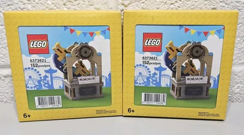 Lot of 2 LEGO 6373621 Swing Ship Ride Retired VIP GWP Exclusive Set NEW SEALED
