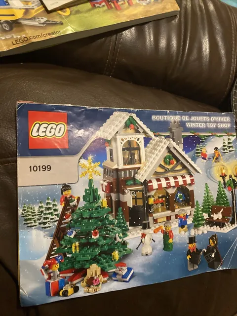 Lego Creator MANUAL 10199 Winter Village Toy Shop INSTRUCTION BOOKLET ONLY