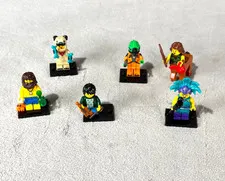 LEGO Minifigures Series 21 Lot of 6 CMF 71029 Centaur Alien Pug Violinist Kids