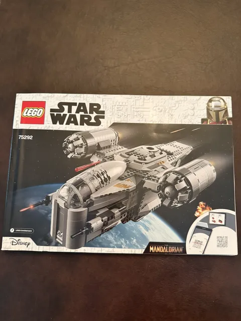 LEGO Star Wars 75292 The Razor Crest From Mandalorian - INSTRUCTION BOOK ONLY 