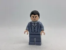 Lego - Bruce Wayne - Sand Blue Suit SH0026 Minifigure Authentic