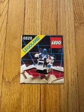 Lego Space Twin-Winged Spoiler (6828) Instruction Booklet Only