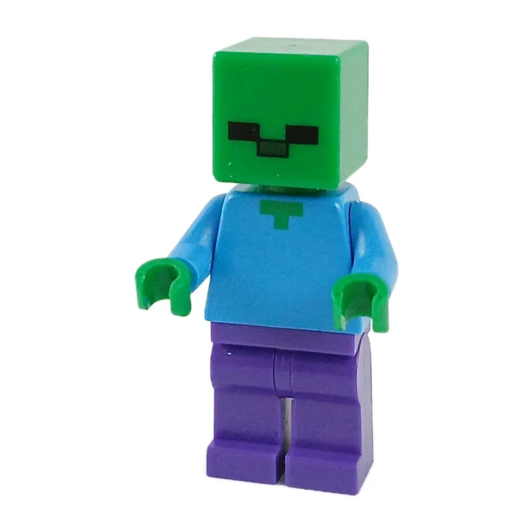 LEGO® ZOMBIE Minifigure™ Dark Purple Legs min010 Minecraft