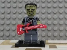 LEGO Frankenstein Monster Rocker Minifigure - 71010 Collectible Series 14 CMF